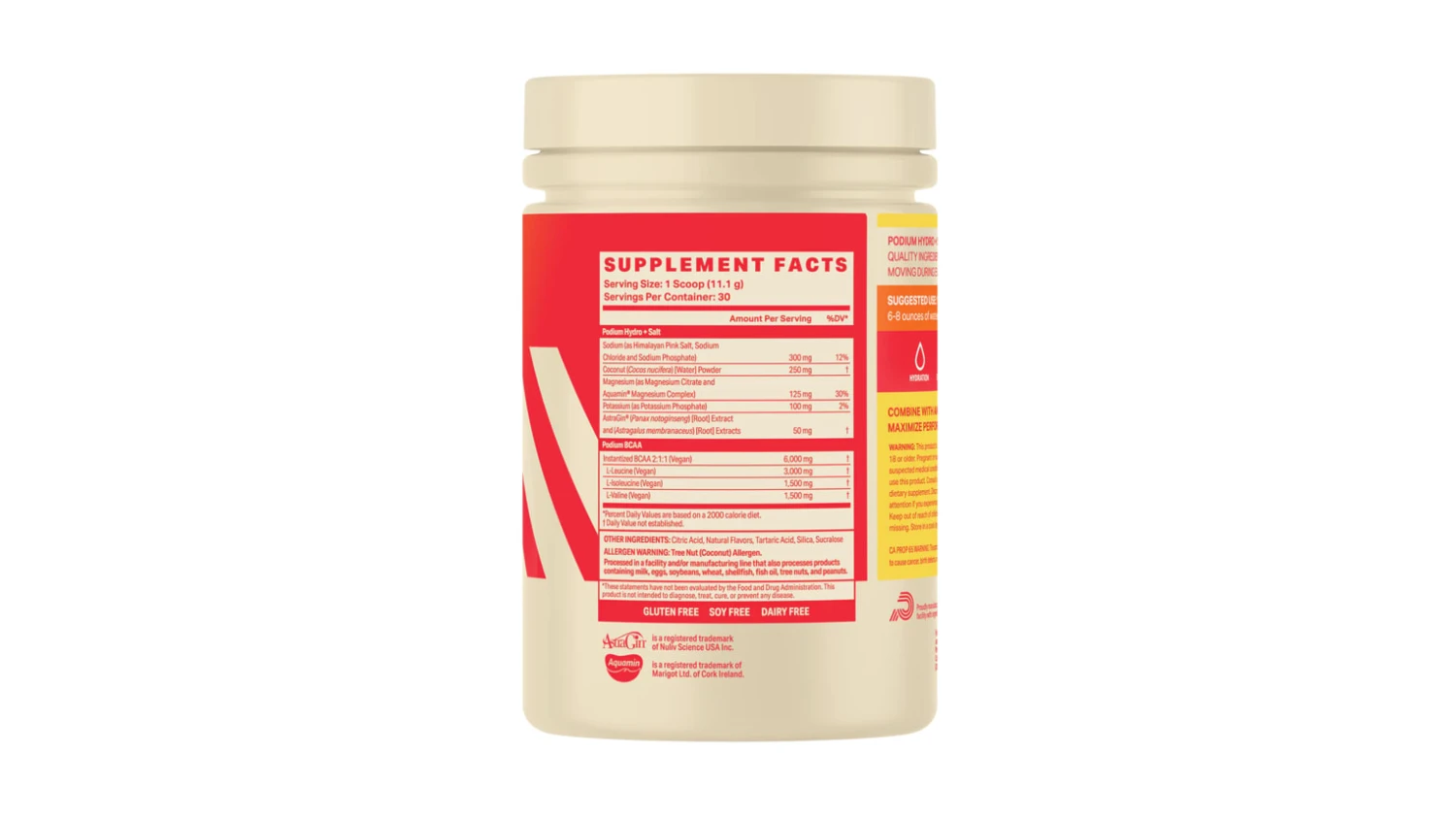 Podium Hydro & Salt BCAA Limited Edition - Summertime Lemonade 4 Podium Hydro & Salt BCAA Limited Edition - Summertime Lemonade - Image 2