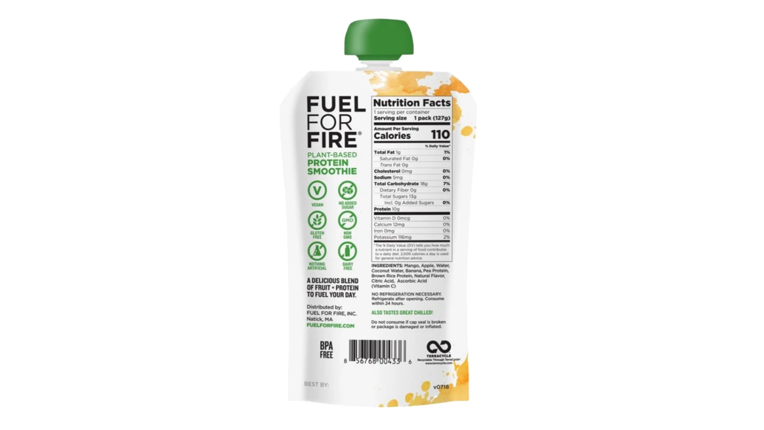 Fuel For Fire - Mango Coconut - 6 Pack 4 Fuel For Fire - Mango Coconut - 6 Pack - Image 2