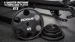 Rogue 6-Shooter Urethane Olympic Grip Plates