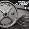 Rogue Machined Olympic Plates -Fitness Equipment IP0184 H yue24o