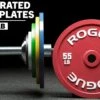 Rogue Calibrated LB Steel Plates -Fitness Equipment IP0521 H jrlcuj