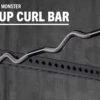 Rogue Monster Socket Pull-up Curl Bar -Fitness Equipment MONSTERSOCKETCURL H sp9ori