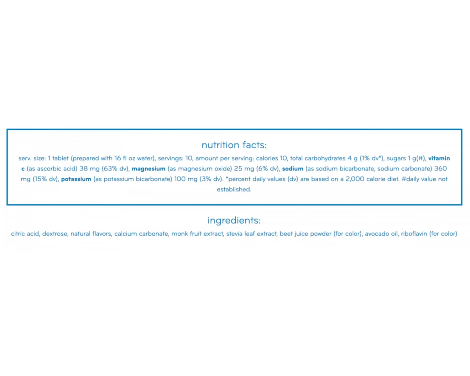 Nuun Electrolytes - Tri-Berry 5 Nuun Electrolytes - Tri-Berry - Image 3