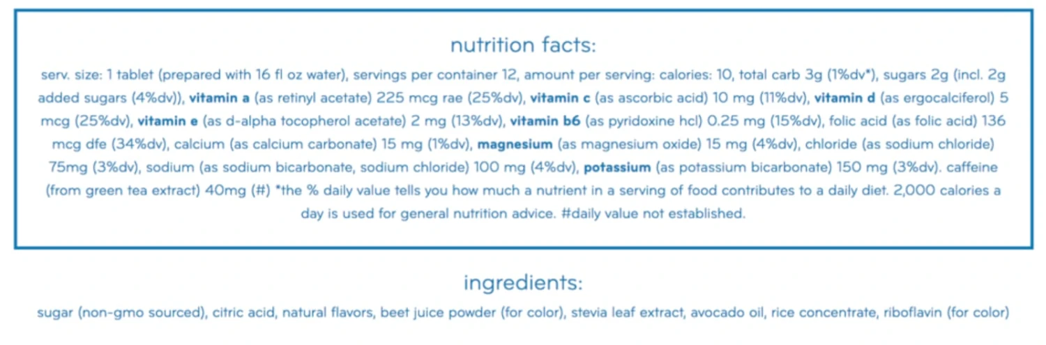 Nuun Vitamins - Blackberry Citrus 5 Nuun Vitamins - Blackberry Citrus - Image 3