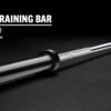 Rogue 28MM Training Bar - Stainless Steel / Black -Fitness Equipment RA0573 SS IL H yc77s4