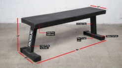 Rogue Flat Utility Bench 2.0 -Fitness Equipment RA1362 h iaqmdo