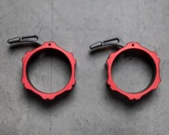 OSO Mighty Axle Collars - Red -Fitness Equipment RA1825 AN RD web1 nzy0xz
