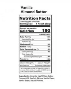 RXBAR - Nut Butter - Vanilla Almond Butter -Fitness Equipment RB0006 WEB2 ljbsmz